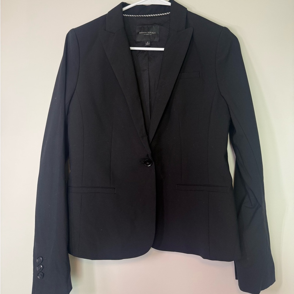 Banana Republic Black Blazer Jacket